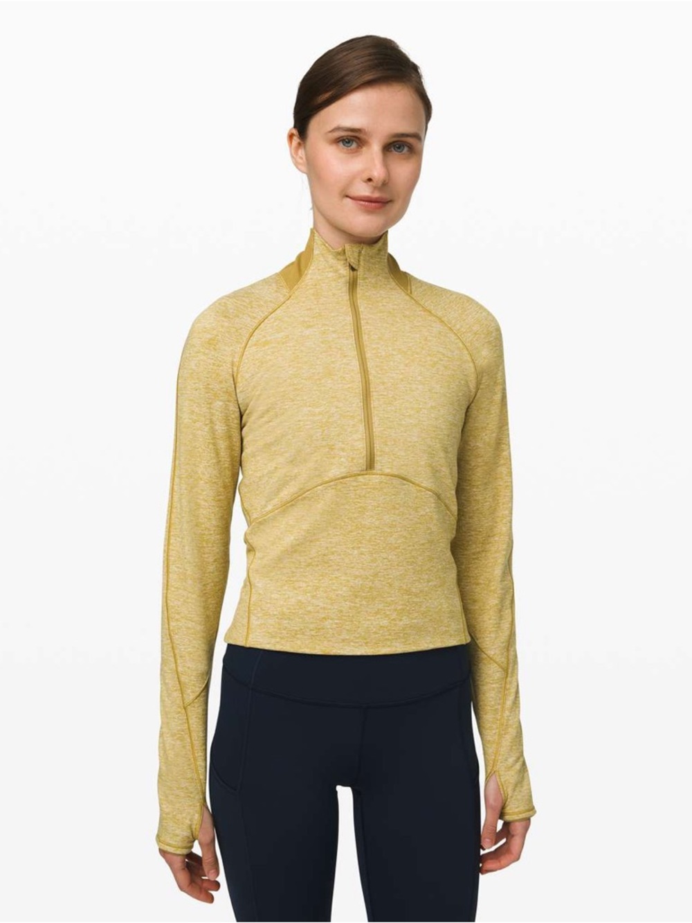 Lululemon Always Alert half zip size 4